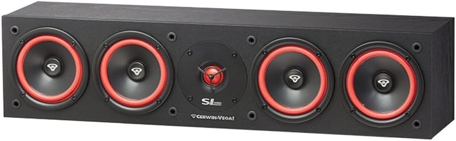 Cerwin Vega Mobile CV SL Series Quad 5.25" 2-Way Center Channel Speaker - SL45C