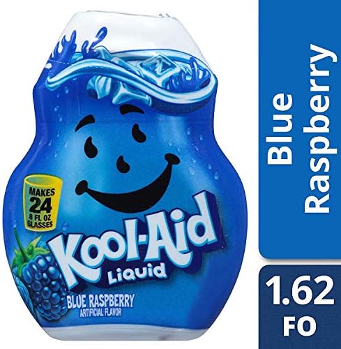 Kool-Aid Blue Raspberry Flavored Liquid Drink Mix (1.62 oz Bottle)
