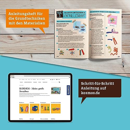 Kosmos AllesKönnerKiste Meine große Bastelbox, Bastel-Set – Ansicht 6