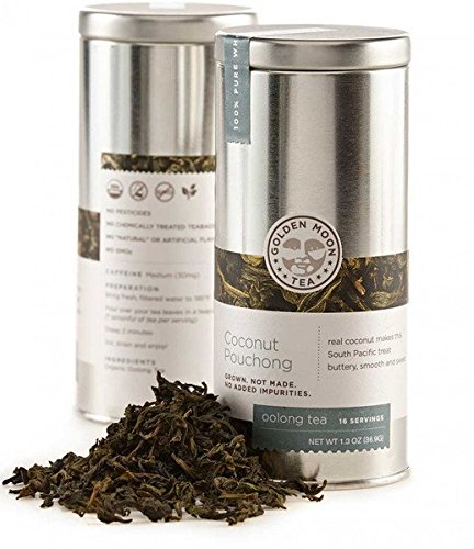 Golden Moon Tea - Coconut Pouchong Tea - Loose Leaf - Non GMO