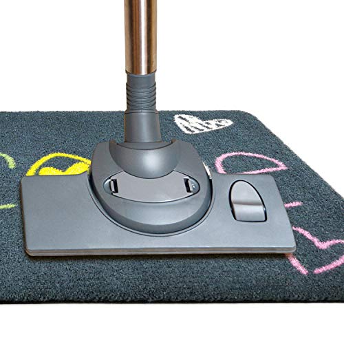 deco-mat Fußmatte Willkommen 40 x 60 cm Rot - rutschfeste, waschbare Fußmatte für Außen und Innen - Saugstarke Schmutzfangmatte für Eingangsbereich