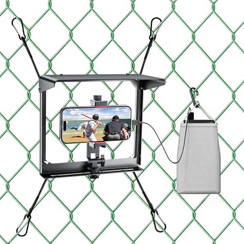 Phone Fence Mount Kit with Shade for iPhone & Action Cameras