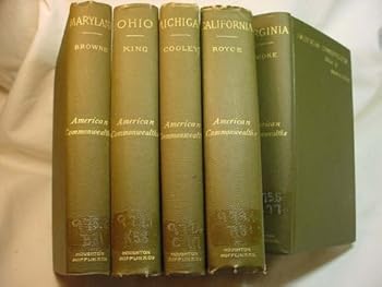 Hardcover Michigan,: A history of governments, (American commonwealths) Book