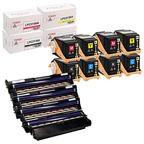 新品　EPSON用 LPC3T35 互換トナー　11個セット Amazon.co.jp: インクのチップス エプソン用 LPC3T35 互換トナー 4色×2
