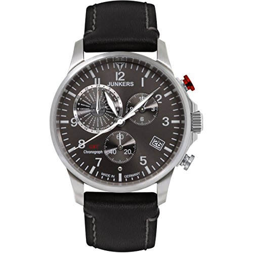 JUNKERS 腕時計 クォーツ GMT クロノグラフ 6892-2