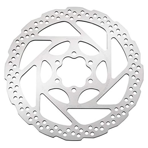 Shimano Mtb Sin Grupo SMRT56S - Disco Sm-Rt56 6 Tornillos Sólo Resina, 160 mm