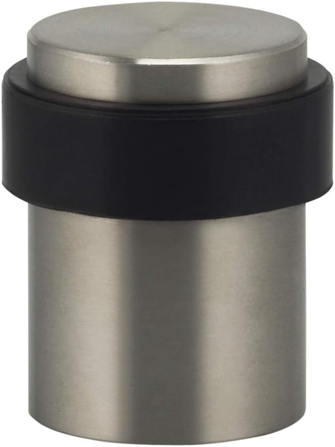 Door Stop, Floor Mount, Satin SS