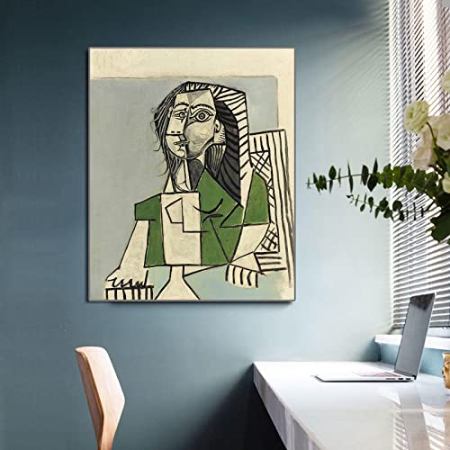Peinture Picasso art abstrait pour salon déco design contemporain grand format