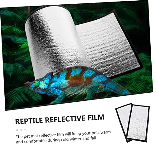 ibasenice 2Pcs alfombrilla térmica para reptiles miniatura 4