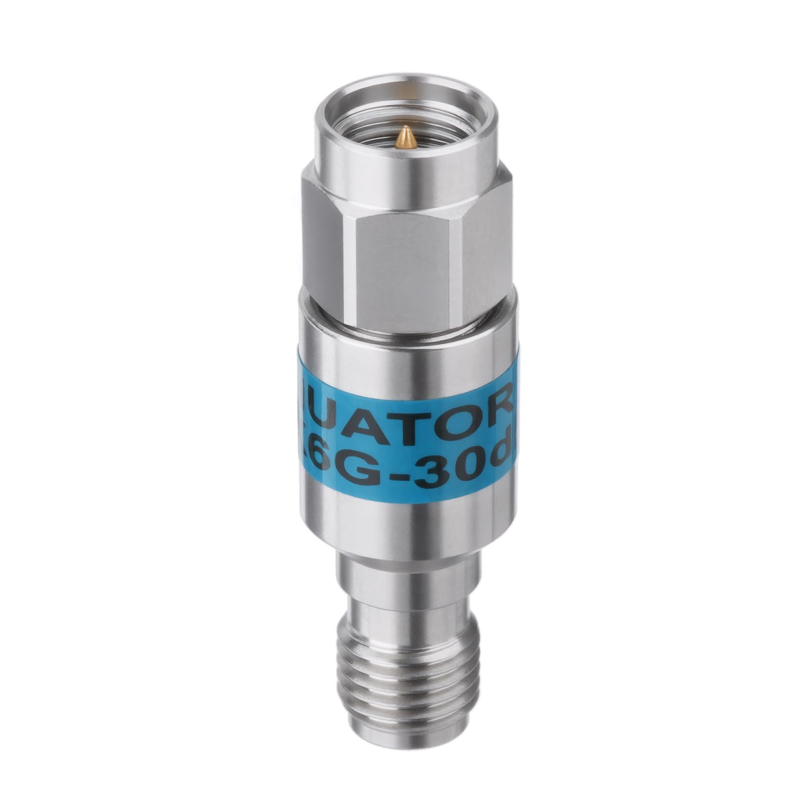 Bingfu Attenuatore RF Coassiale Fisso 1-30dB ±0.5dB DC-6GHz SMA Maschio-Femmina - 2W 50Ω di Precisione per Apparecchiature di Test