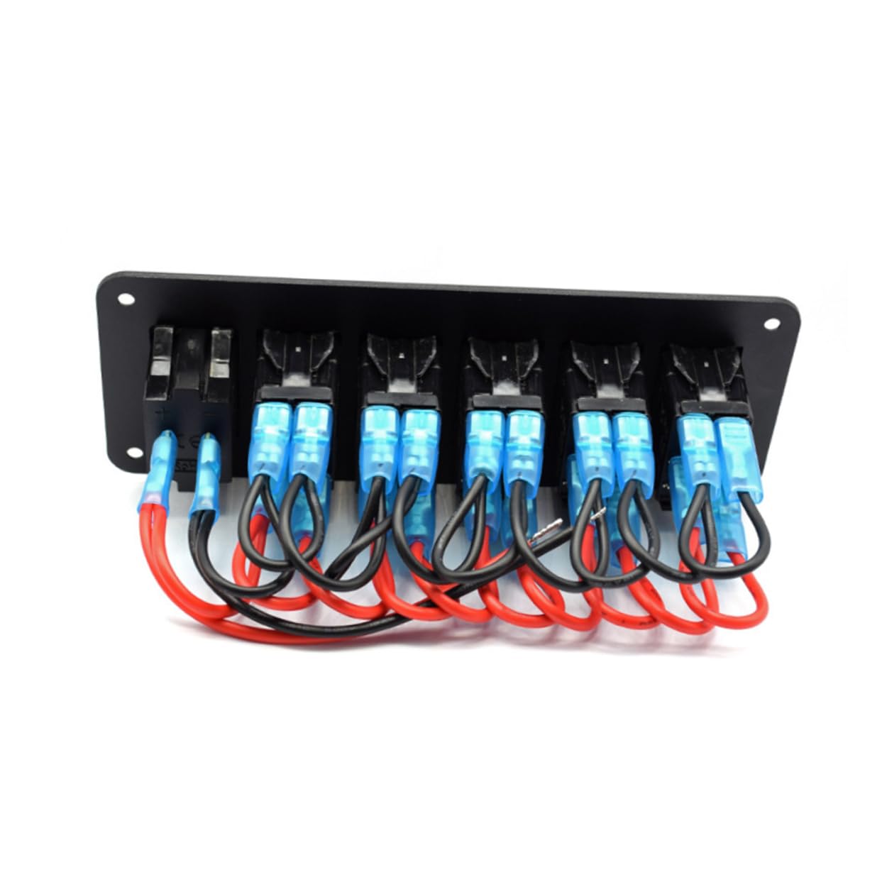 PartyKindom Automotive Panel 12v-24v Boat Switch Dual USB Ports Waterproof -time Voltage Display