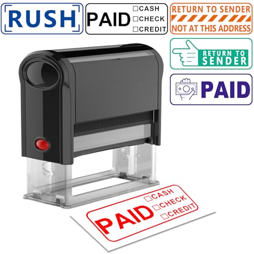 Custom Stamp,Personalized Stamp, Signature Stamps,9 Colors,5 Sizes