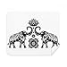 Paint Elephant Friend Two Happy Cleaning Cloth Screen Cleaner 2pcs Suede Fabric