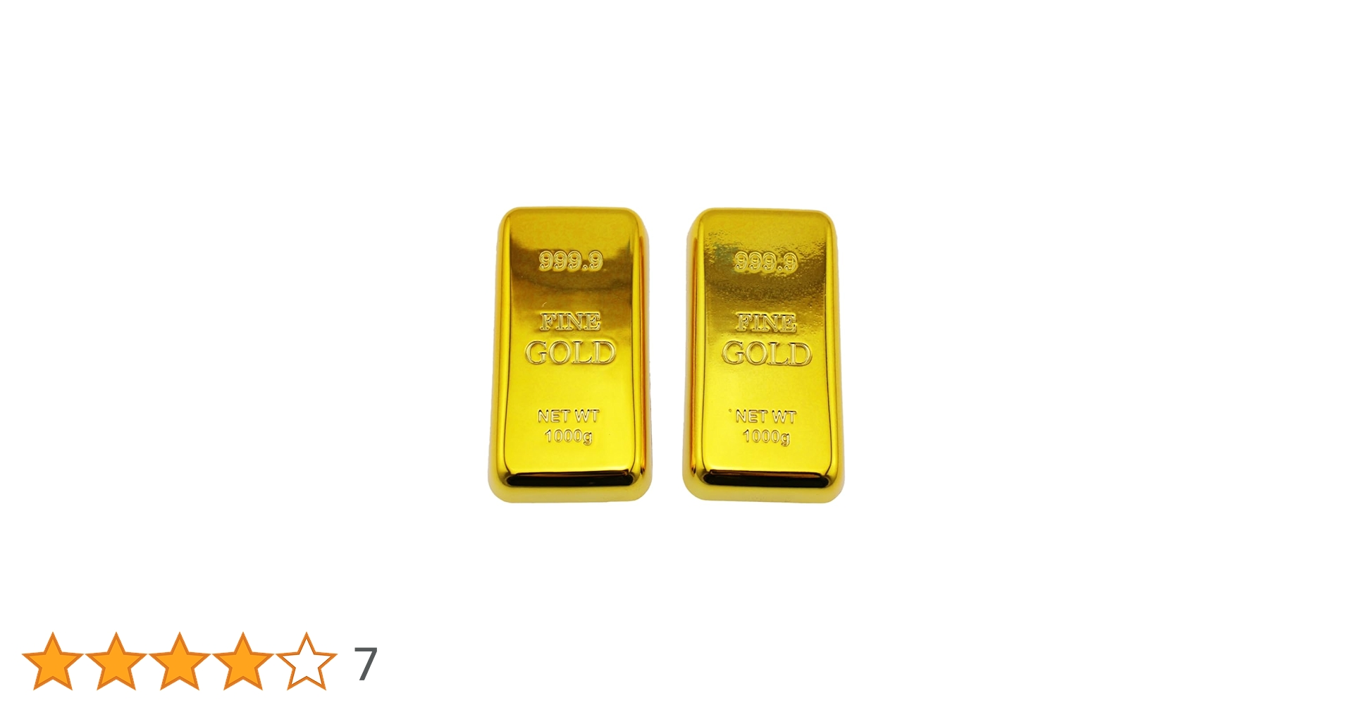 Amazon | speed mao レプリカ 金の延べ棒 金塊 ペーパーウェイト