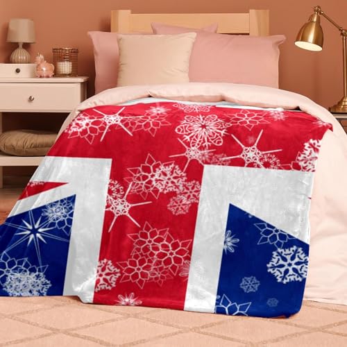 Couverture microfibre chaude et douce Union Jack jeté de canapé isolant - 8