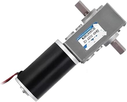 Gear Motor 5840-31ZYS Micro Turbo Worm DC Low Speed Control 12v24v Double Shaft ,114
