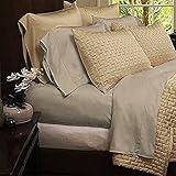 Mandarin Home Luxury Rayon Derived From Bamboo Bed Sheets - Eco-friendly, Hypoallergenic and Wrinkle Resistant - 4-Piece - Queen - Taupe