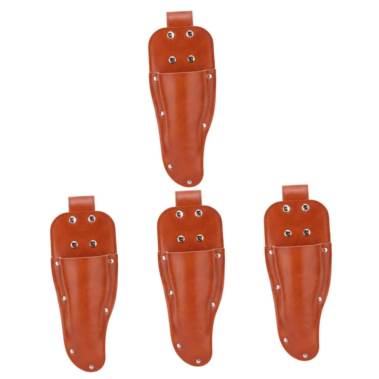 HAPINARY 4pcs Scissors Hair Shears Holder Bag Hairdresser Tool Case Barber Scissor Organizer Lightweight Portable