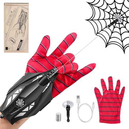 Spider Web Shooter Silk Launcher Spider Fidget Toys Wrist Toy Cheap Cool Stuff Gadgets String Gloves...