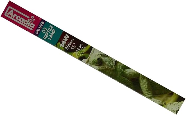 Arcadia FD314 nbsp D3 nbsp 6-Percent Rettile Lampada Arcadia FD314 nbsp D3 nbsp 6-Percent Rettile Lampada