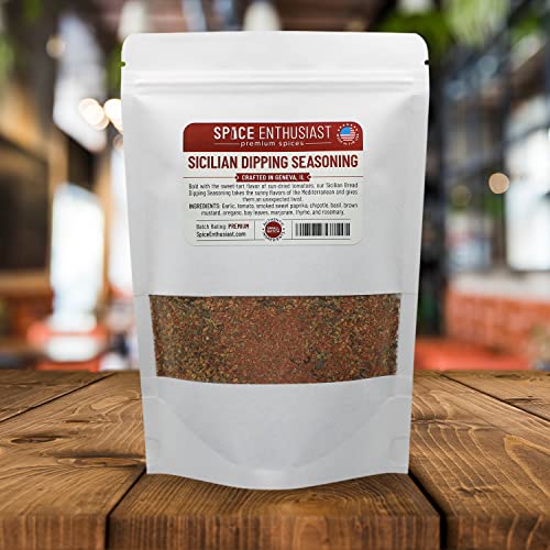 Spice Enthusiast Sicilian Bread Dipping Seasoning 4 Oz