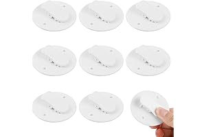 Windproof Shower Curtain Clips (8-Pack)