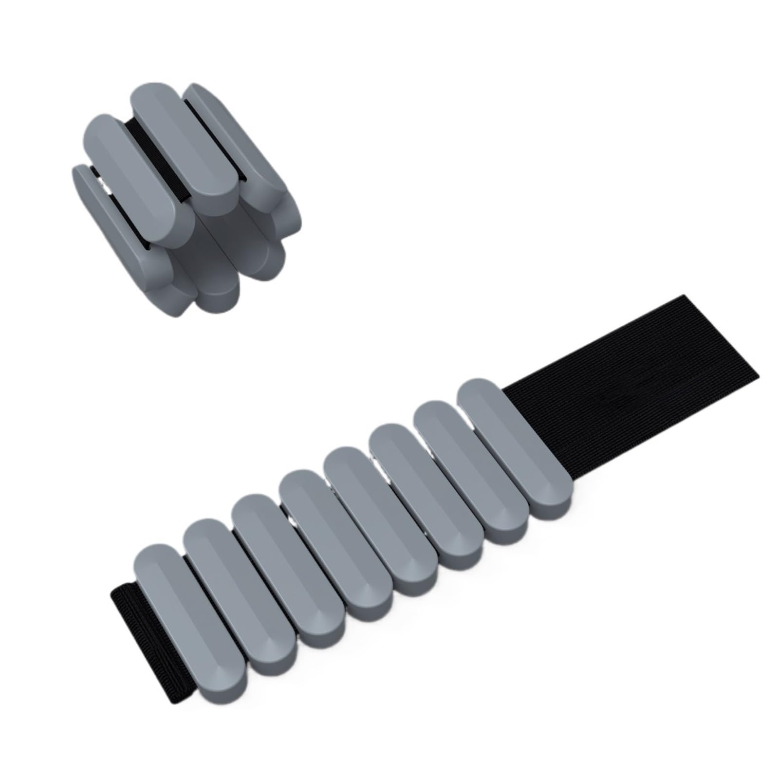 Cavigliere Pesi 1 paio di pesi da polso e caviglia da 2 libbre for donne e uomini, regolabili, for braccia e gambe, con pesi, for allenamento in palestra, corsa e yoga.
