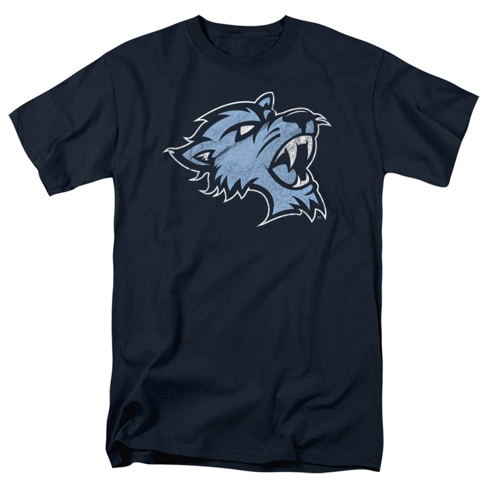 LOGOVISION Official Collegiate Distressed Primary Logo Adult T-Shirt Collection — view 268
