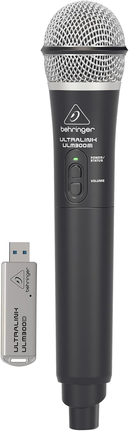 ไมโครโฟนไร้สาย Behringer ULM300M และตัวรับสัญญาณ ULM300USB