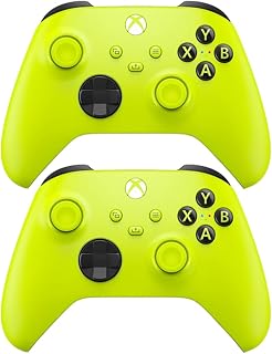 Microsoft QAU-00021 Xbox Wireless Controller for Xbox Series X/S Electric Volt 2 Pack