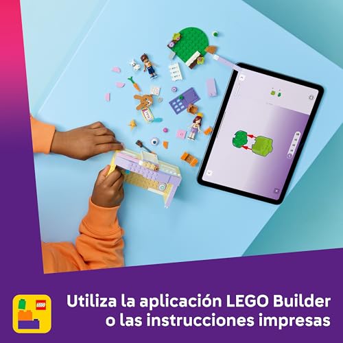 LEGO Friends Hotel de Conejitos con mini muñecos para aprender a cuidar mascotas 6