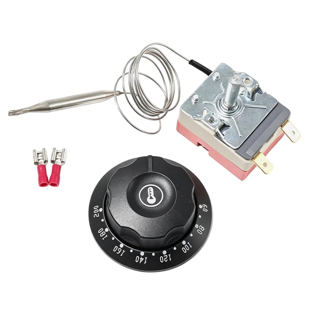 Mechanical Oven Thermostat Switch with Temperature Control Switch, AC 250V