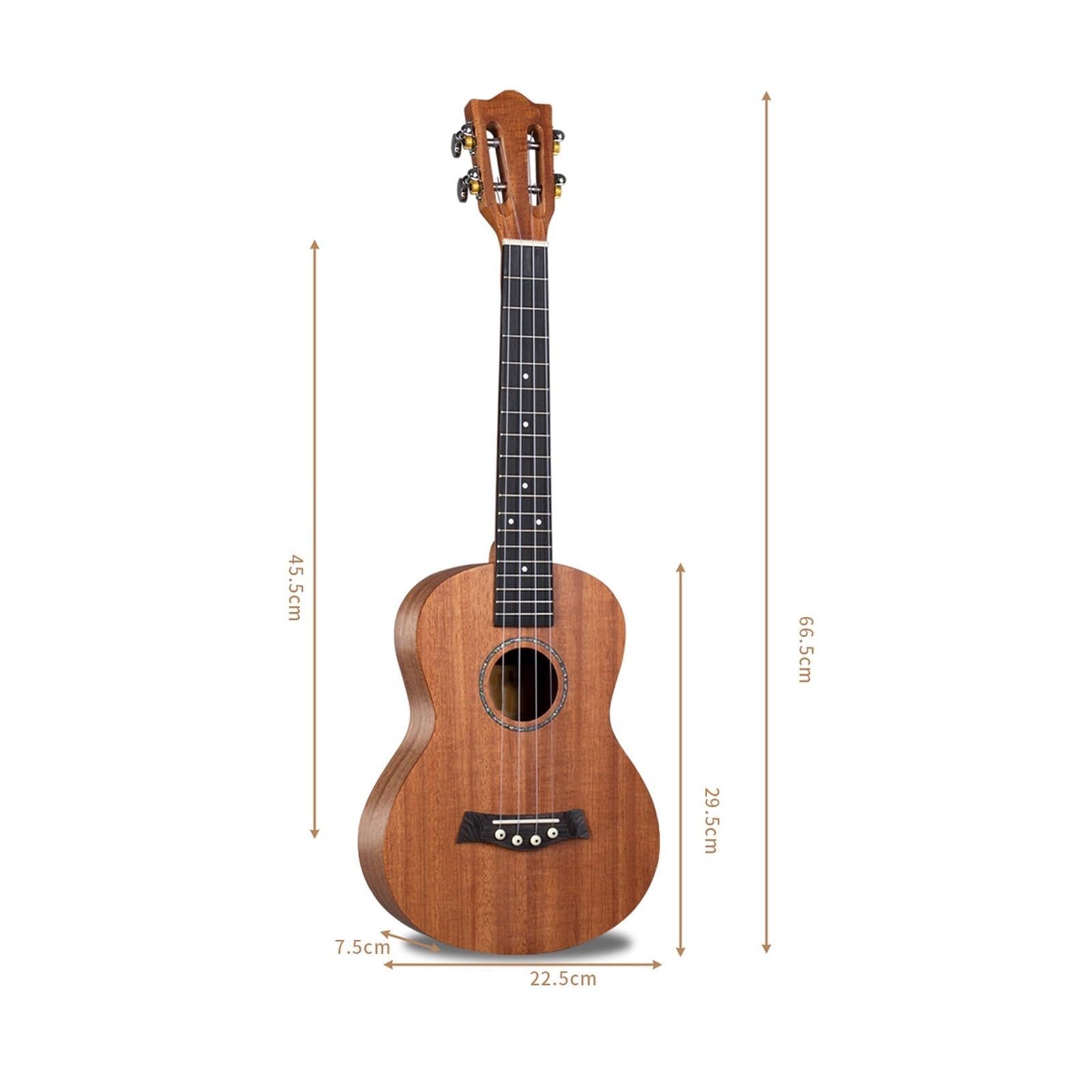 Strumenti Musicali Per Mini Chitarra In Legno Massello A Quattro Corde Ukulele Da 23 Pollici E 26 Ukulele