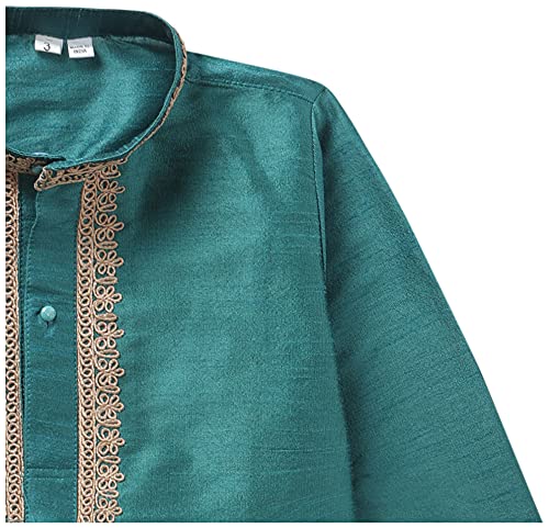 Image of Aarika Boy's Silk Regular Tunic Shirt