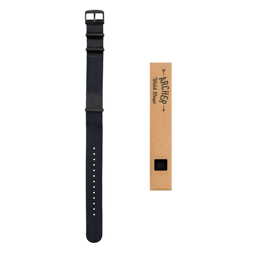 Archer Watch Straps - Paski NATO z nylonu, typ pasa bezpieczeństwa