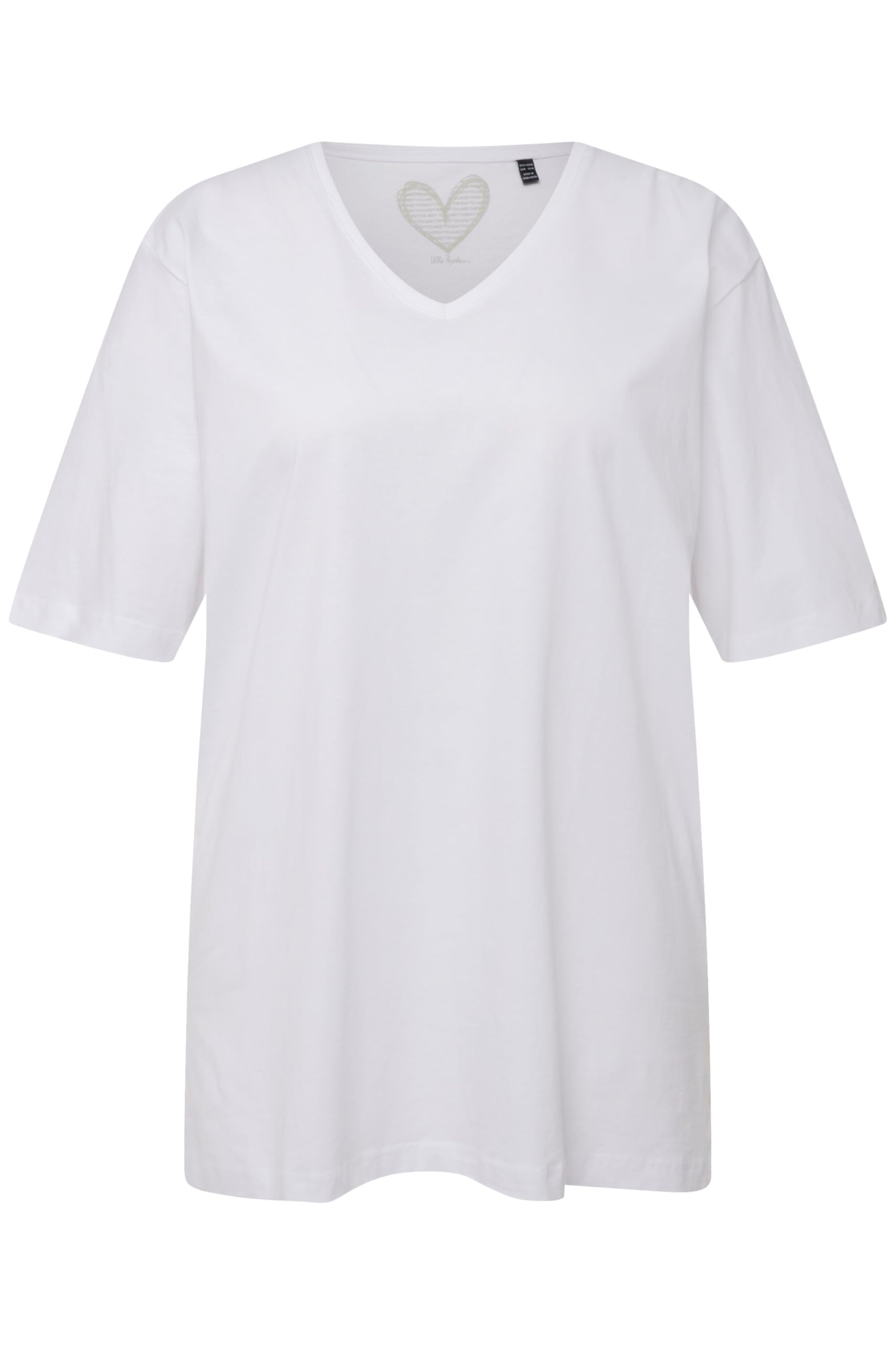 Ulla Popken Koszulka Kobiety Koszulka basic-v-shirt (1 w zestawie)