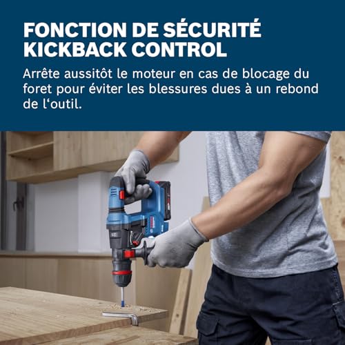 Bosch Perforateur 18V GBH 18V 18 X Solo BOXX - vue 7