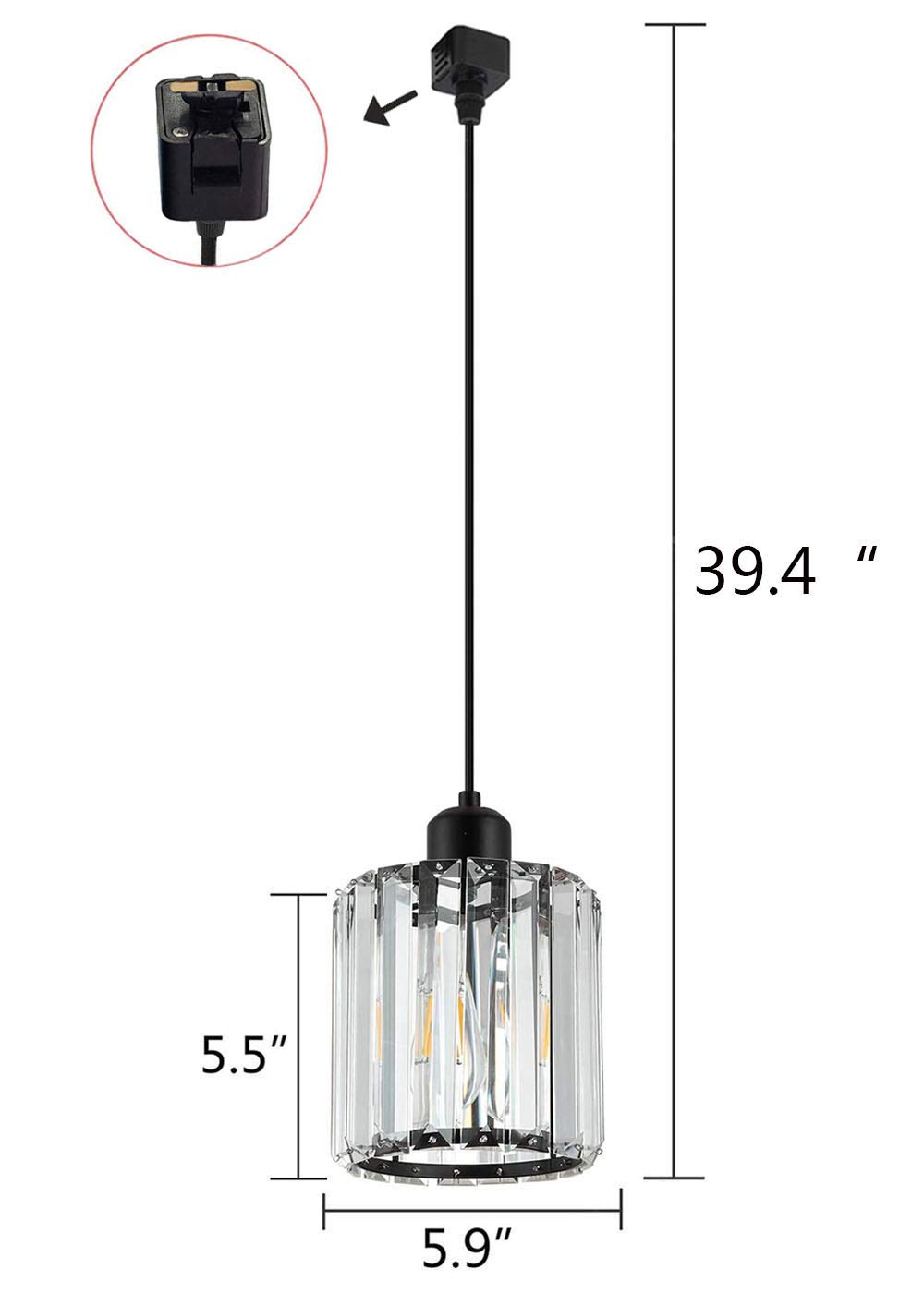 キンツア リングライト ショウゴ Kiven 3 Pack J- Series Track Lights, Industrial Mini Glam