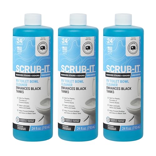 Unique Scrub-It RV Toilet Bowl Cleaner 24 oz (3-Pack)