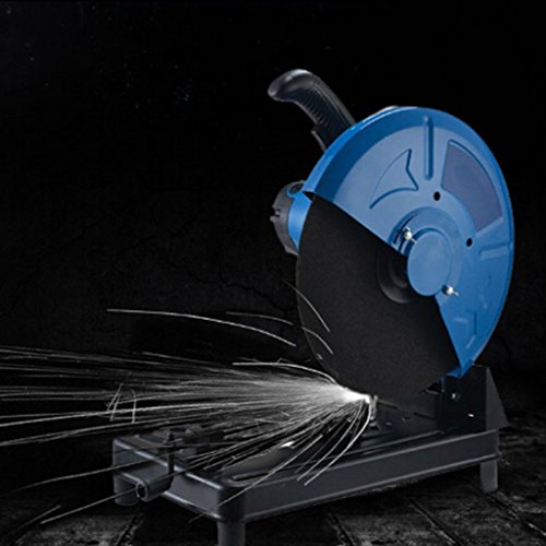 Rhegene Industrial New 110V 2600W Portable 10 inch Blade Aluminum Wood Plastic Rebar Metal Chop Saw Sawing Cutting Cutter Machine