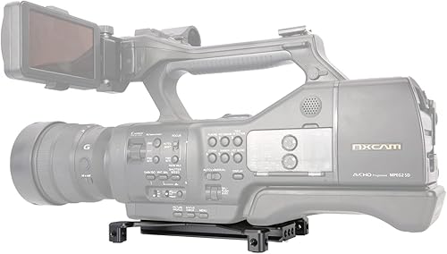 Miniatura 6 de NICEYRIG Placa de liberación rápida extendida de 6 pulgadas para tipo Arca-Swiss aplicable para cámara réflex digital grande, cámara de cine,