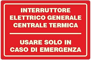 Cartello Segnaletico Quadro Elettrico - Adesivo 30x42cm Per Interni/Esterni