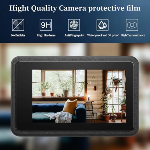 Image of OpenTech Premium Tempered Glass Screen Protector for DJI Osmo Action 4 Camera (Transparent) | 9H Hardness, Anti-Scratch Lens & Screen Guards Complete Set of 3
