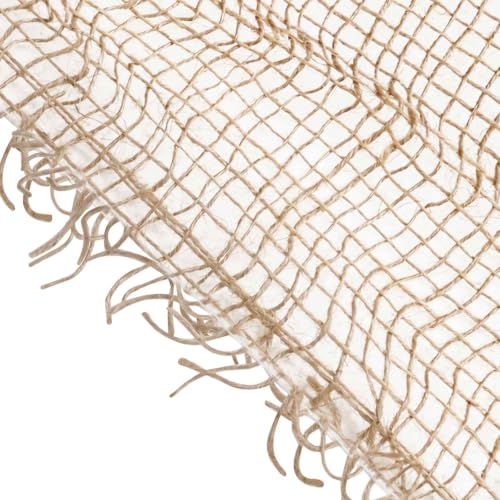 Material ecologico para manualidades en rollo de yute natural grande 5