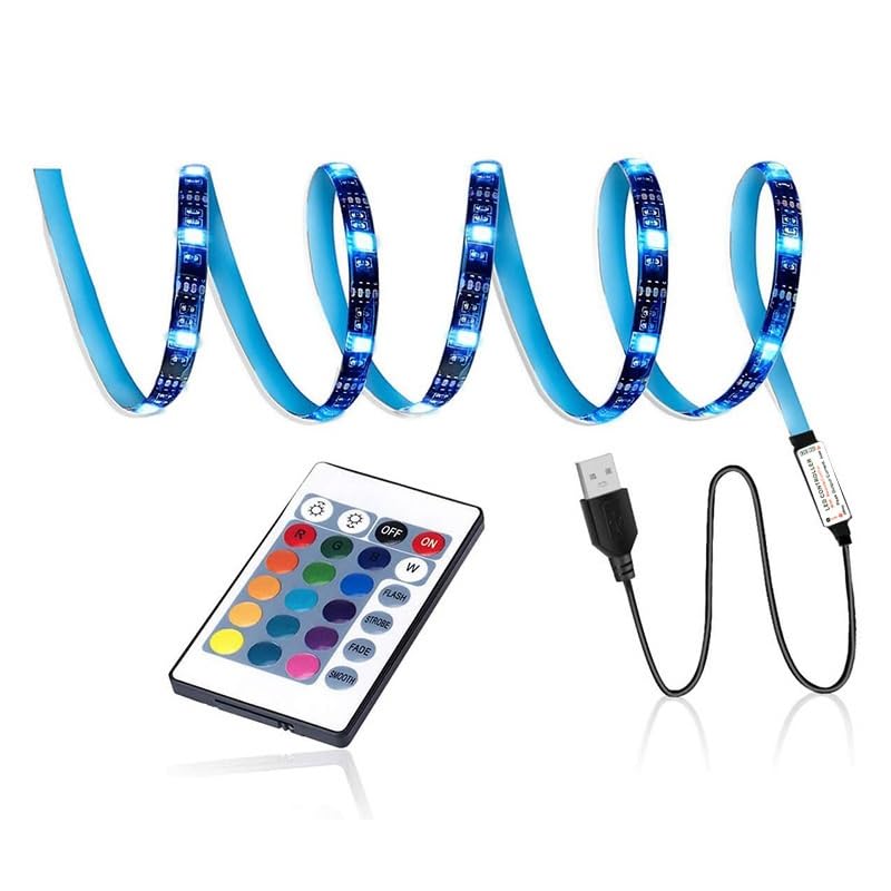 Bande lumineuse LED RVB 2835 Bluetooth éclairage connecté USB 5V ruban salon chambre