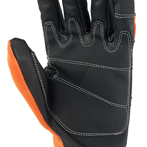 Gants de sécurité pour tronçonneuse de qualité supérieure Rotatech taille M - 4