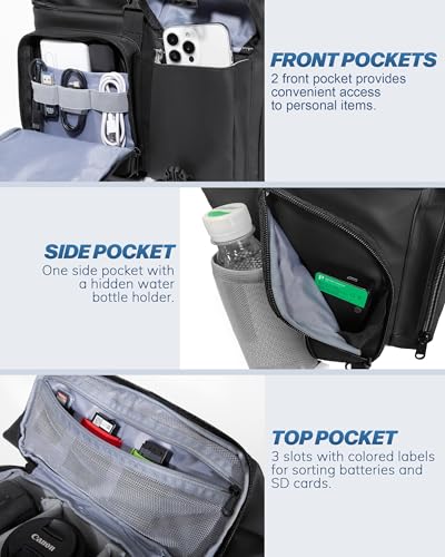 Bolso para cámara Smasrob con portatrípode y protección miniatura 4