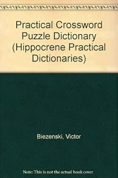 Paperback Crossword Puzzle Dictionary (Hippocrene Practical Dictionary) Book