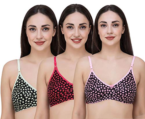 Image of Fasense Women's Wire Free Non Padded Cotton Bra