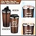 Pickmesh 3 Pcs Nurse Appreciation Gift Set 17 oz Coffee Mug A5 Leather Journal with Pen Thank You Gifts for Male Female Nurse Doctors Tech Assistant Anesthetist Medical Student CRNA Thansgiving(Brown)